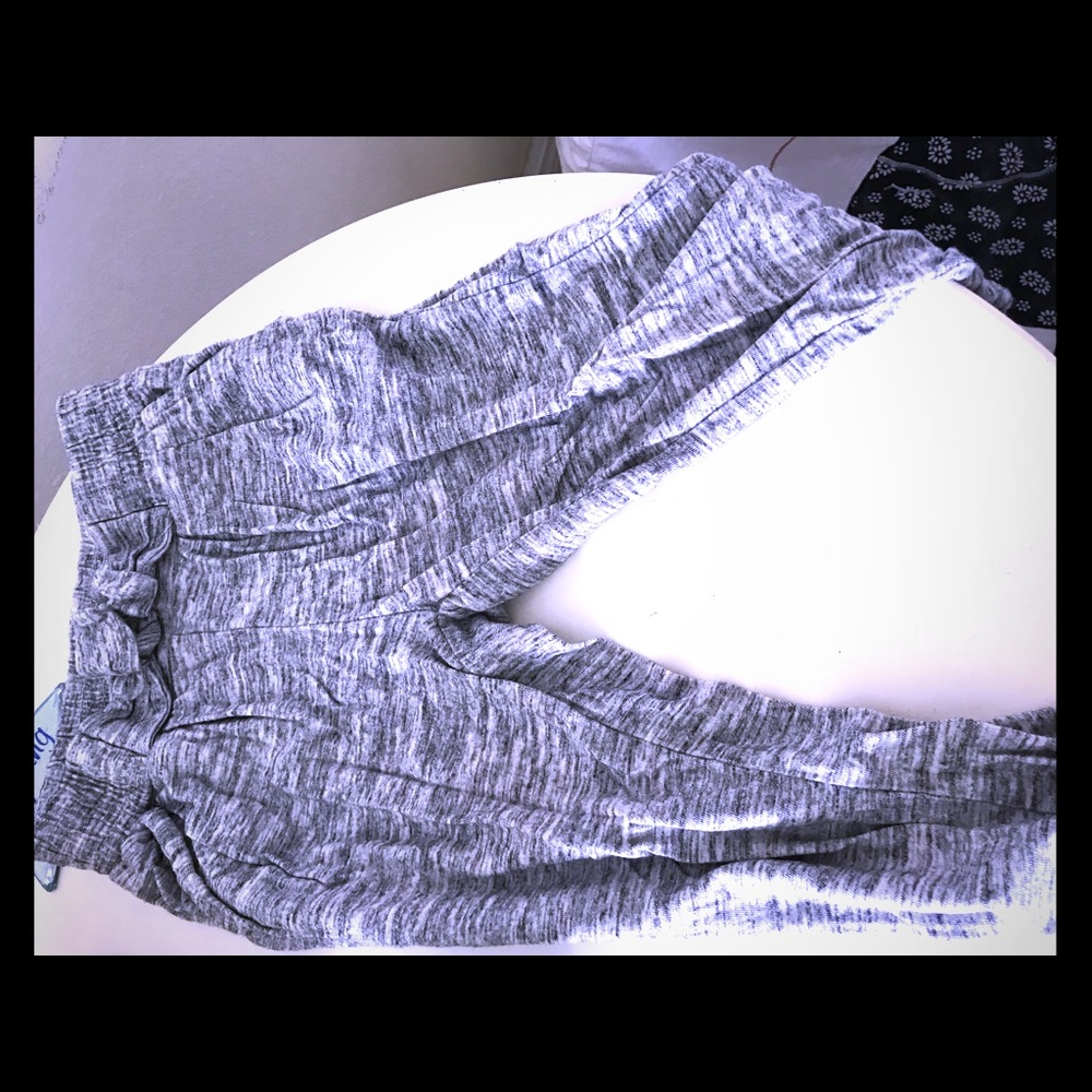 Grey sweatpants